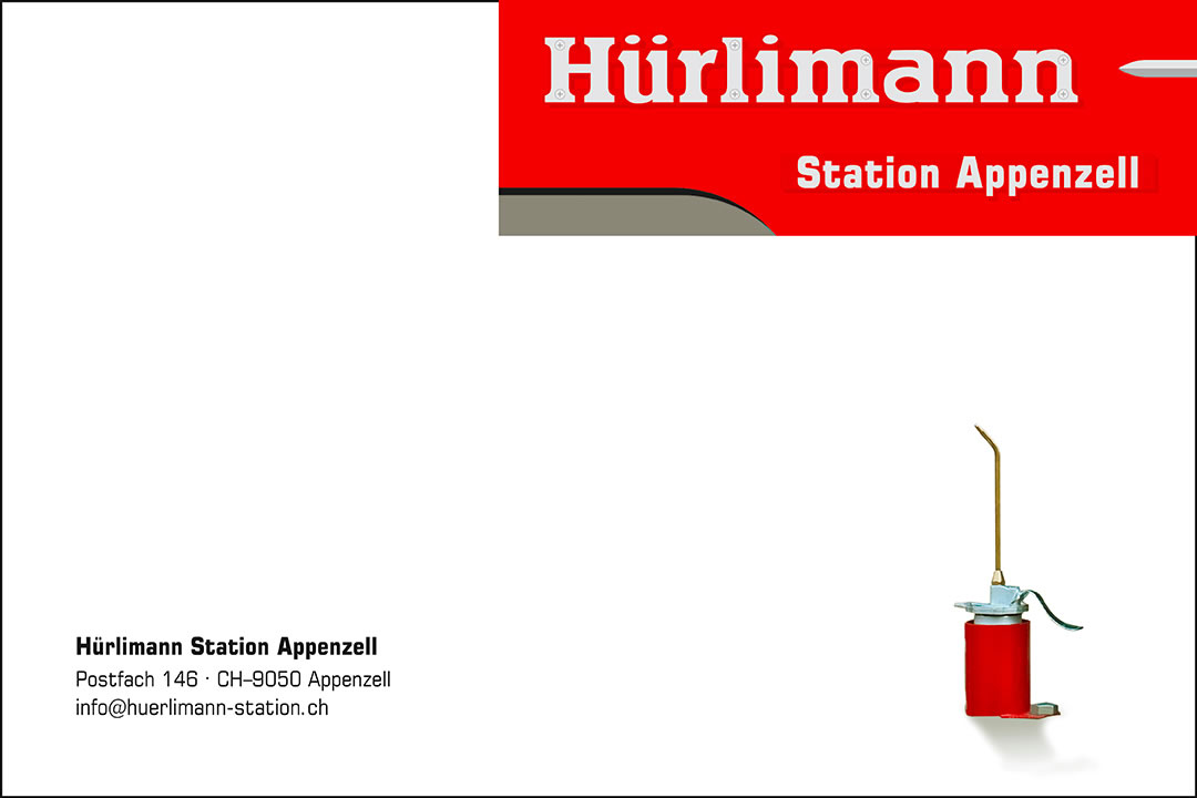 Huerlimann Station Appenzell Postfach 146 CH-9050 Appenzell